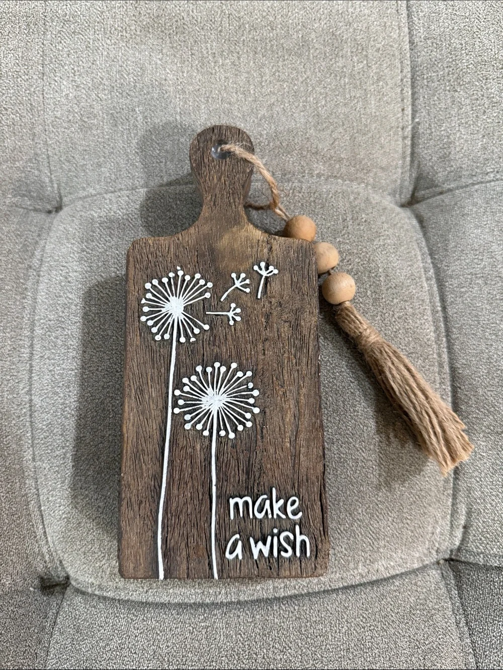 Make a Wish Wooden Decor